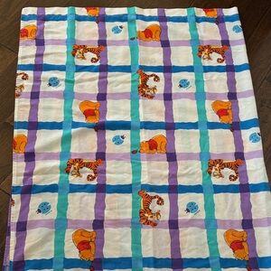 NWNT Disney Vintage Winnie the Pooh Flat Sheet